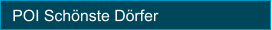 POI Schönste Dörfer